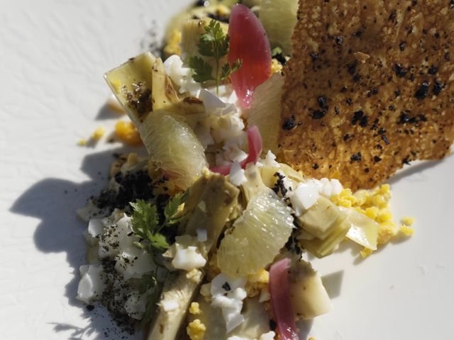 CHALET LES ROCHES BLEUES Aïoli d'artichaud