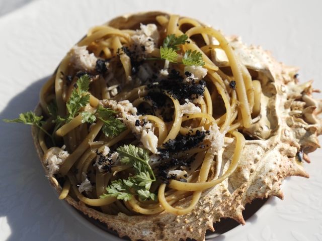 CHALET LES ROCHES BLEUES Plat signature